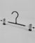 Plastic Coated Metal Wire Pants Hangers