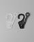 Plastic Snap Sock Hooks 