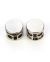 2 Holes Round Metal Spring Cord Lock