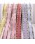 Embroidery Flower Edge Gingham Ribbon