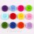 Colored Resin Buttons Children Kids Tire Rim Buttons for Sewing Craft Decor Mixed Color Assorted Sizes Buttons 100pcs/Pack CB006