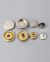 Flat Cap R-Spring Snap Fastener Popper Press Stud Buttons 1000 Sets SF001
