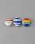Striped line rainbow shank baby buttons 12.5mm 1000pcs - CB058