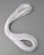 White waxed cotton cord for hang tags 1.2mm HTS001