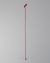 Customized Red hang tag string with plastic locker HTS056