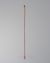 1000pcs/Pack Red hang tag string with plastic locker HTS059