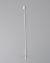Customized White Hang Tag String with Plastic Locker 10000 pcs/Pack HTS096