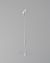Customized White hang tag string with plastic locker 10000 pcs/Pack HTS100