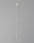 Customized 10000 pcs/Pack Beige Hang Tag String with Plastic Locker HTS116