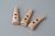 Light Grey Horn Toggle Resin Buttons 100pcs/Pack 008199