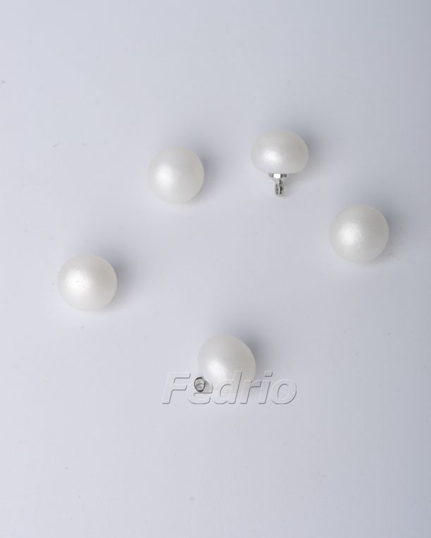 Faux Pearl Buttons Beads 