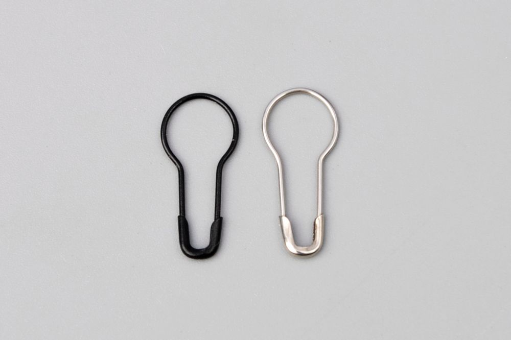 Blcak Renashed Clothing Tag Pins Bulb Pin Metal Gourd Pin DIY Home Accessories Safety Pins Bulb Pin 