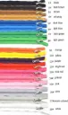 #5 Open-End Nylon Coil Zipper for Jackets, Parkas, Bath Robes 10pcs/Pack 009300