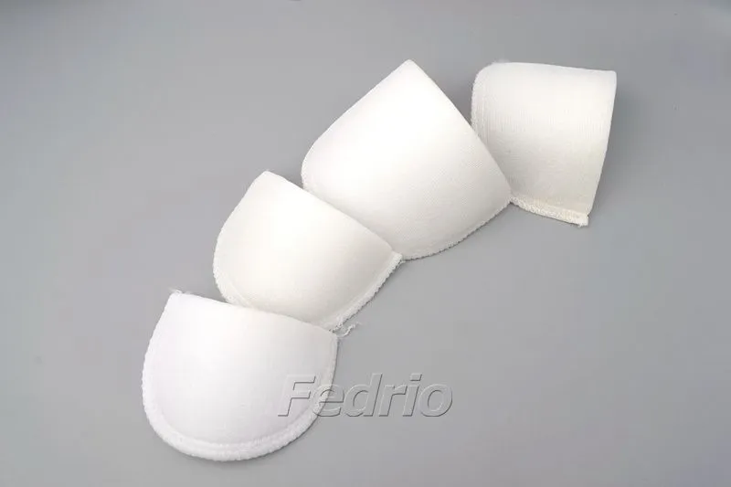 White Sponge Shoulder Pad for Women Men Jacket Blazer in Arc Shape 009314