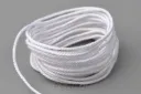 Bleached white color cotton twine and cord for hang tags 1.2mm HTS005