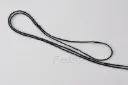 Black cotton twine cord for hang tags 1mm HTS006