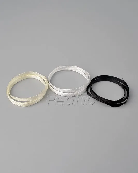 Satin ribbon tape for hang tag string 3.2mm HTS008