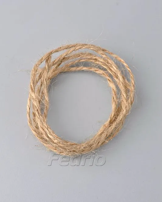 Natural hemp twine and cord for hang tags HTS003 (1mm)