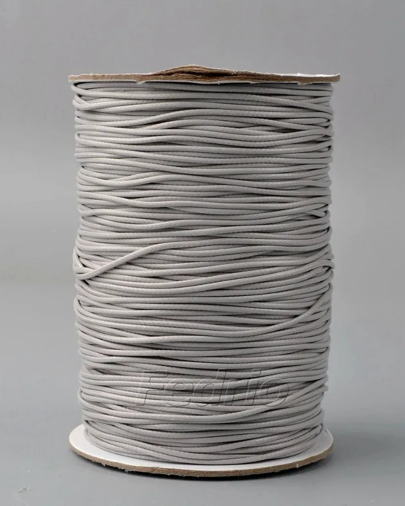 Twine String Waxed Rope For Hangtag Craft 19 Colors 1mm 165meters/Roll HTS172