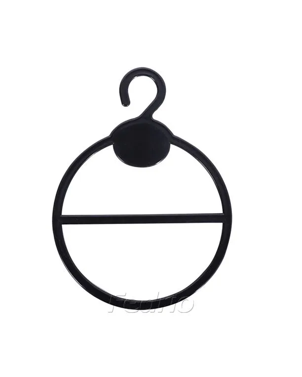 Plastic Scarf Loop Hangers Single Ring Display Hook for Cape Wraps Shawls Towels 100 Pack 203493