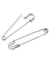 Heavy Duty Extra Large Safety Pins for Shawls Leather Blanket Sweater 200 Pieces/Pack 204579