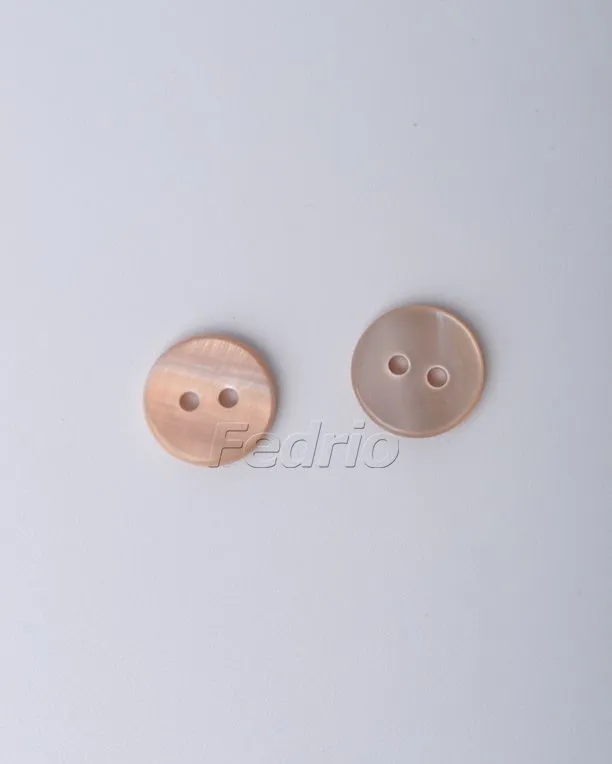 Natural 2-Hole Freshwater Pearl Shell Buttons for Apparel Jewelry Adornment 10 pcs/Pack 203432