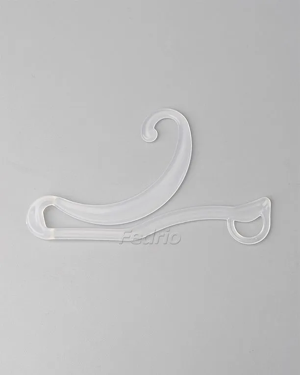 Z-Shaped Slide-on Plastic Sock Hooks for Socks Hats Display Clothes Accessories 10 Pieces 203508